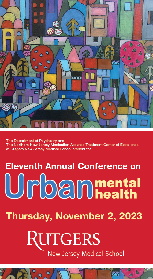 CCE: Urban Mental Health 2023 Banner